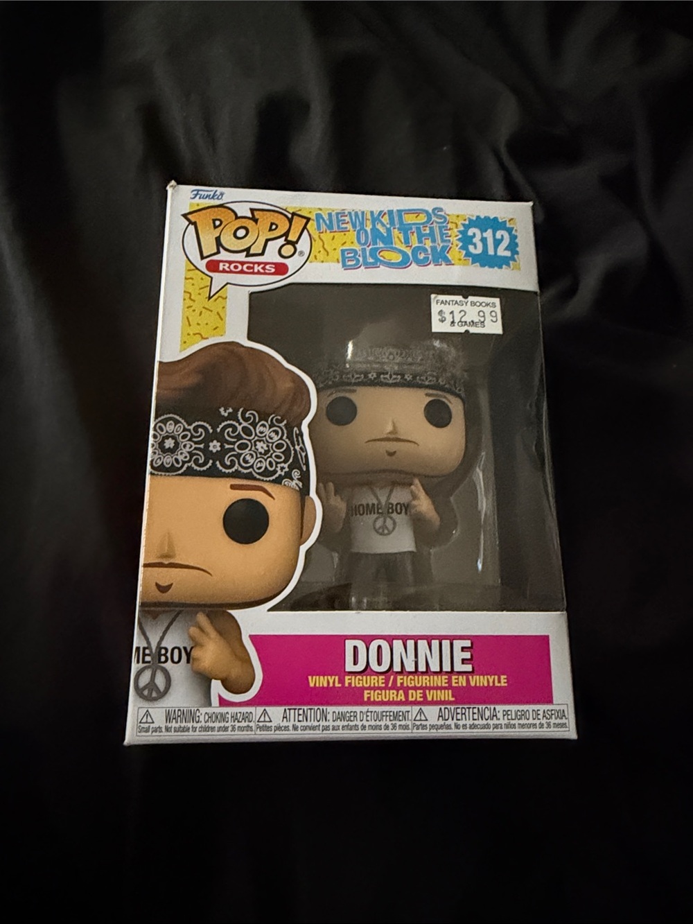 Funko Pop! Rocks Donnie Vinyl Figure m